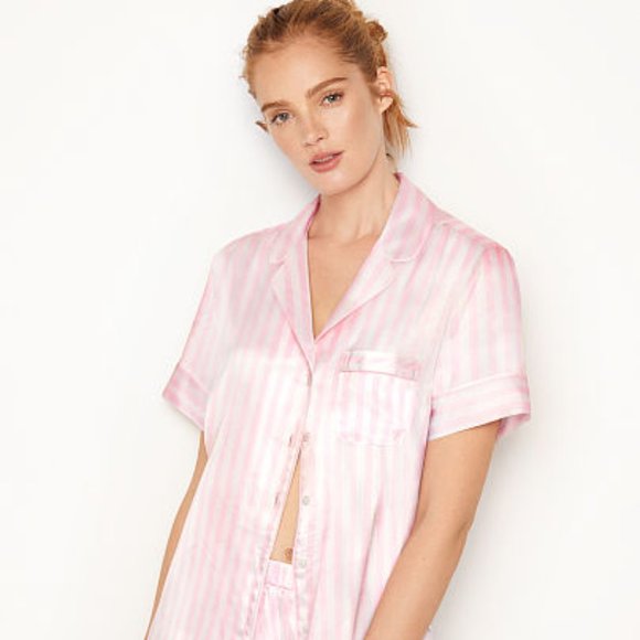 LAST ONE!!! VS NWT XL Satin Short PJ Set - Picture 2 of 11